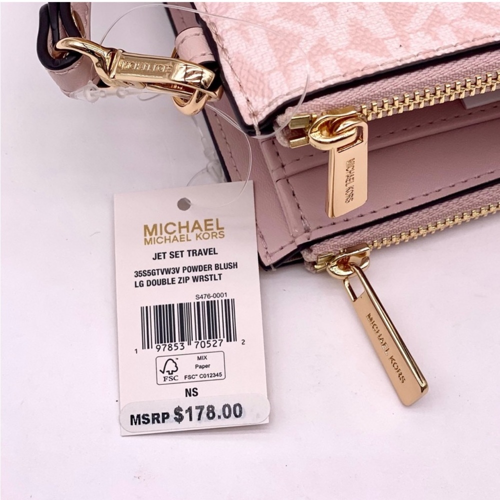 Michael Kors DoubleZip Wallet
Wristlet Phone Case Ombre Powder Blush - Picture 10 of 11